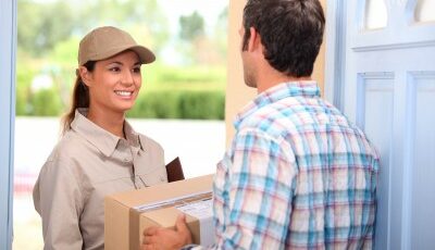 Paketdienst - Paket liefern