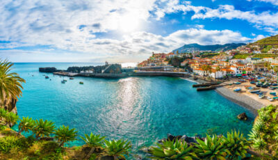 Camera de Lobos, Hafen und Fischerdorf, Madeira, Portugal